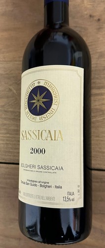 Sassicaia 2000 - sassicaia,