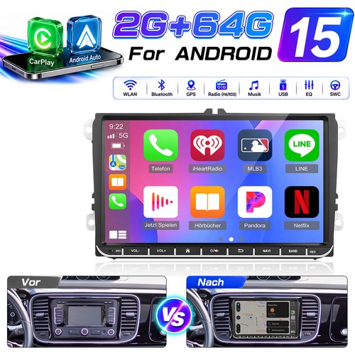 Android 15 autoradio - 2+64, gb