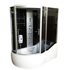 VASCA BAGNO E DOCCIA IDROMASSAGGIO CROMOTERAPIA SPA KELLY  170 x 90 cm 1 PERSONA