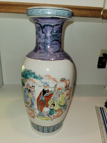 Vaso orientale motivo
