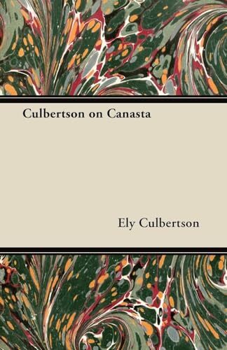 Culbertson canasta new - -,