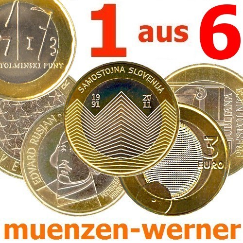 Monete speciali slovenia - monete,