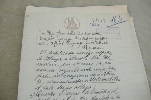 Brevetto reggio emilia 1933 - brevetto, di