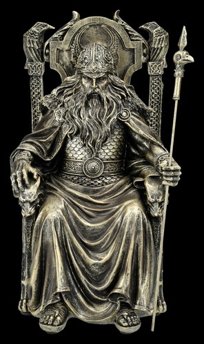 Statuina odino trono padre - odino, trono-padre