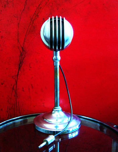 Vintage raro microfono - microfono, in