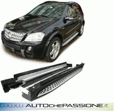 Coppia pedane laterali per Mercedes ML W164 dal 2005>2011 side steps