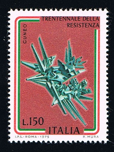 Italia francobollo - italia, un