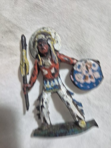 Soldatino indiano con lancia - indiano,