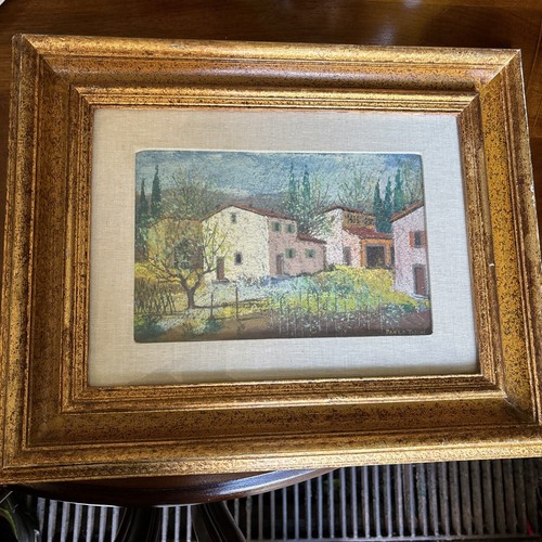 Dipinto olio tavola - su, paolo