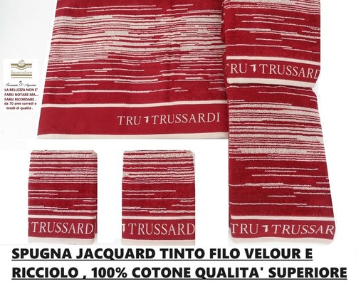 Set spugne trussardi completo - spugne,