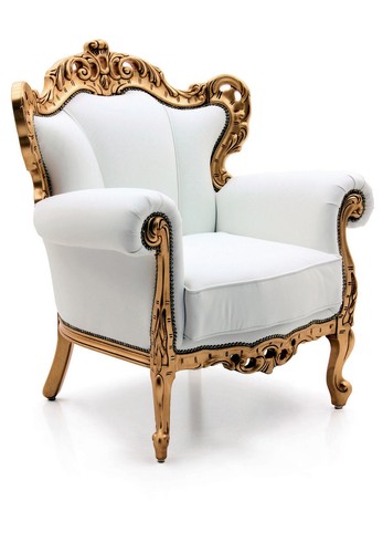 Poltrona design lusso classica