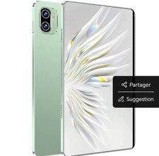 Tablette PC 5G Android 2025 de 10.36 Pouces, avec Phablet MTK6797,16 Go de RAM