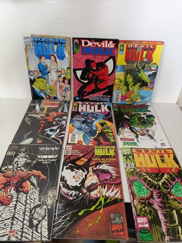 Lotto fumetti devil - lotto, 9