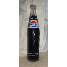 Bottiglia di soda in vetro