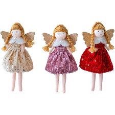 3PCS Peluche Angelo Ornamenti