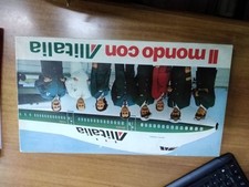Gioco vintage Il Mondo con Alitalia