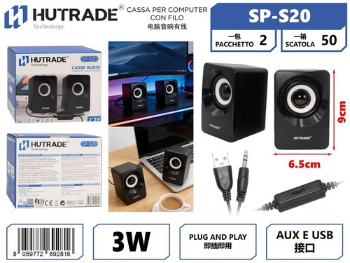 Hutrade casse audio - audio, 3w