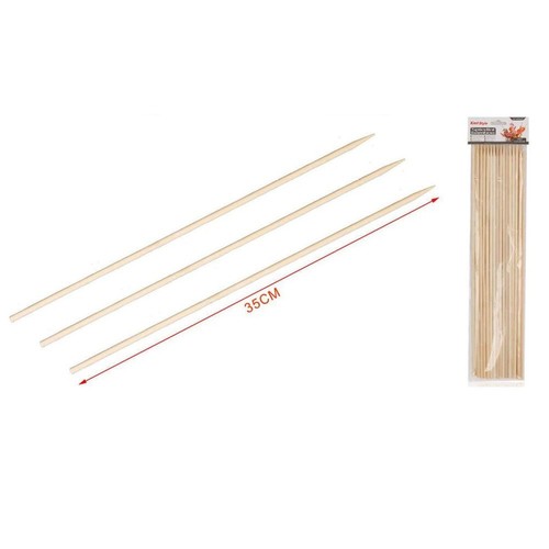 Set 36pz spiedini legno - set,