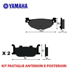 KIT PASTIGLIE ANTERIORI E