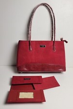 Donna Rosso Camoscio Sintetico