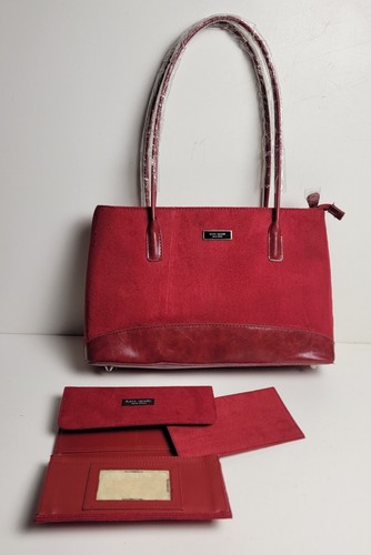 Donna rosso camoscio sintetico - rosso,