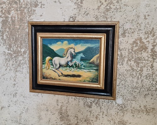 Dipinto olio vintage - olio,
