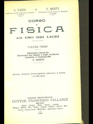 Corso fisica uso - di, dei