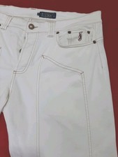 Jeckerson Pantaloni Uomo Bianchi – Made in Italy (Mod. LL008U, Tg. 38)