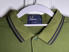 Fred Perry polo verde oliva