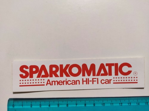 Adesivo sparkomatic car - sparkomatic, hi-fi