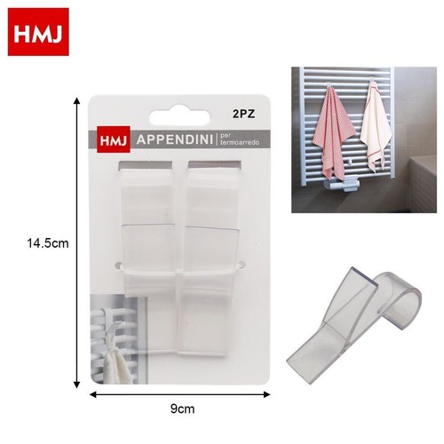 Set pezzi ganci appendini - 2,
