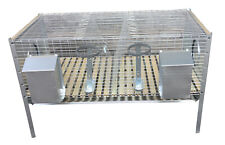 Gabbia per conigli ingrasso a