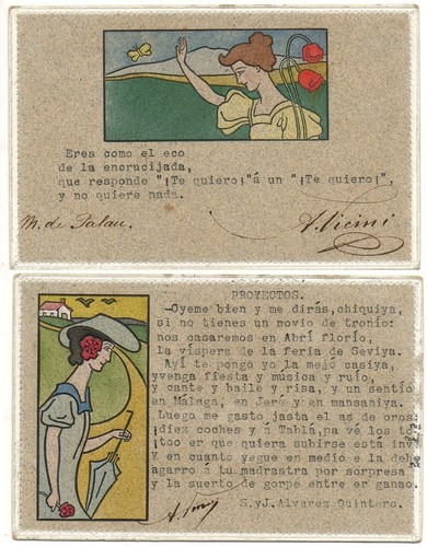 Liberty 2 cartoline con - liberty,
