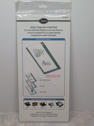 Adattatore sizzix solo thin - sizzix,