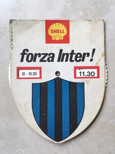 Disco orario shell inter - orario,