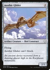 MTG Magic DOM Dominaria - 1x EN EX 209 C Aesthir Glider