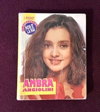 AMBRA ANGIOLINI Raro PICCOLO LIBRETTO I POCKET LE Ragazze DI NON É LA RAI