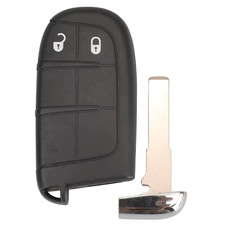 guscio chiave cover telecomando 2 tasti fiat freemont dodge cherokee keyless