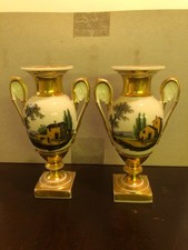 coppi piccoli vasi impero Vecchia Parigi vieux paris XIX