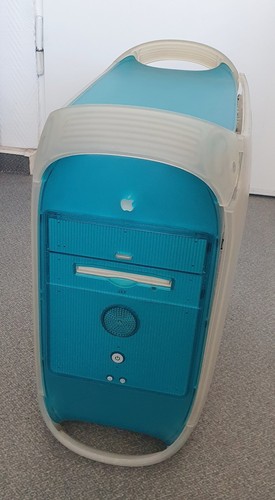 Apple powermac blue - apple, "blue&white"