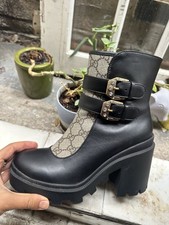 Stivaletti gucci supreme - gg, in