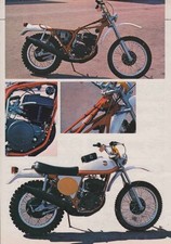 advertising TEST MOTO LAVERDA 250 2T/R '75-MOTOITALIANE ENDURO EPOCA
