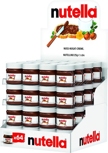 Box barattolini nutella - box,