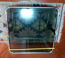 Tavolo da salotto in metallo fine anni '80