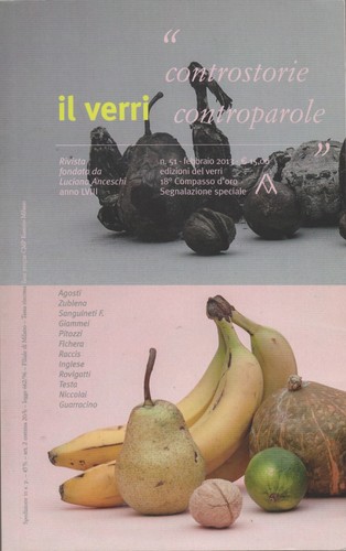 Verri controstorie - verri,, "controstorie