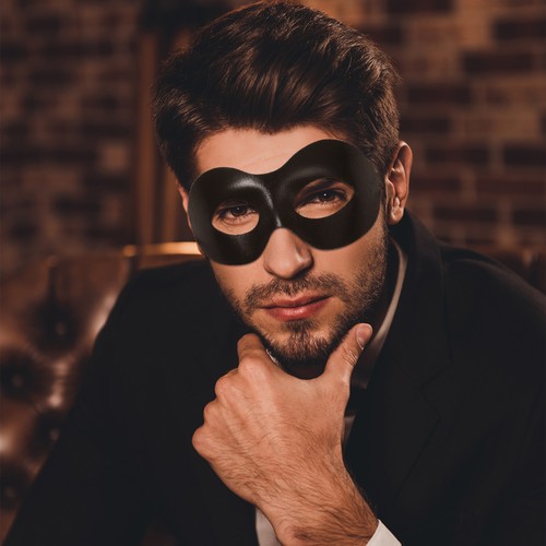 Maschera nera uomo - , donna