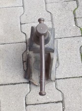 Vecchio Pesante Piegatore Di Tubo In Metallo Morsa Da Muro