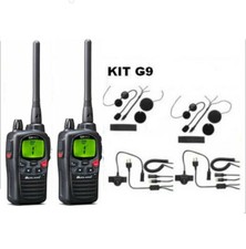 Kit Di Moto Coppia Di Midland G9 PRO Con Micro E Auricolare Per Cuffie Integral