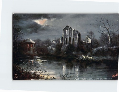 Cartolina valle crucis abbazia - valle,