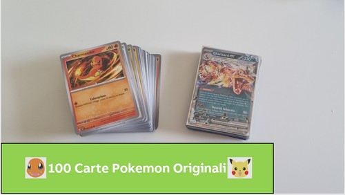 Lotto 100 carte pokemon - carte,